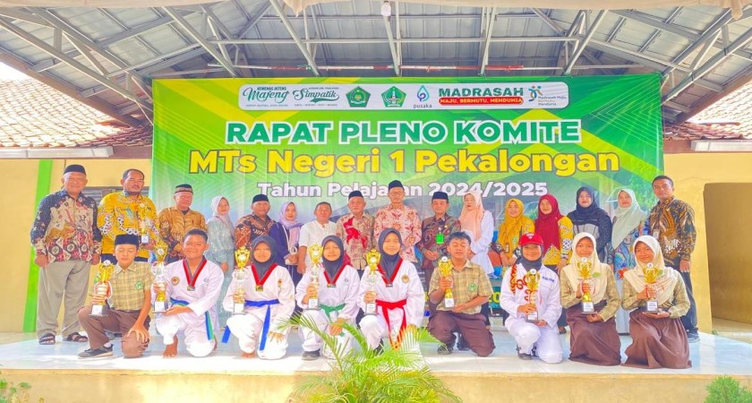 Enam Atlet MTs Negeri 1 Pekalongan Menang POPDA Kab. Pekalongan Tahun 2024